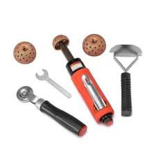 Pneumatic Tire Buffer Full Kit,Whit 3pcs Tire Buffing Wheel,Tire Patch Roller...