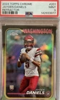 2024 Topps Chrome - Rookies Jayden Daniels #201 Refractor (RC)