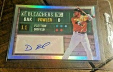 2019 Panini Donruss DUSTIN FOWLER Bleachers Inc Auto BI-DF MINT FROM PACK