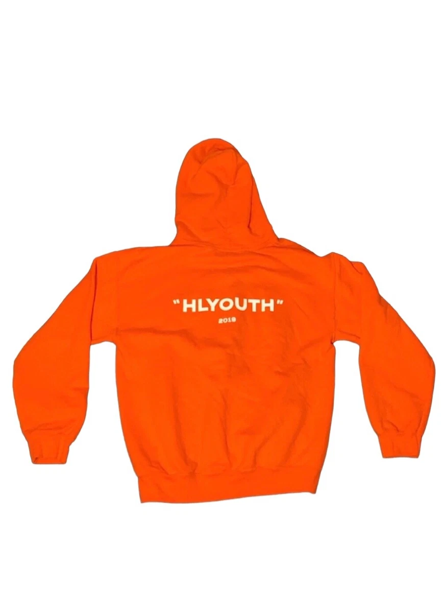Kanye west hotsell orange hoodie