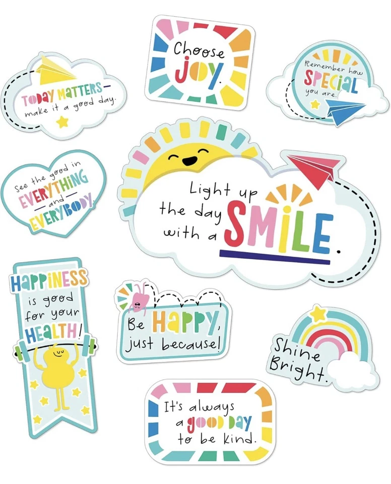 Carson Dellosa Happy Place Motivational Mini Bulletin Board Set - Image 2 of 4