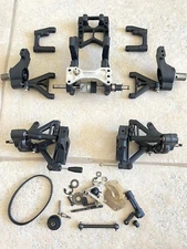 Vintage Serpent Nitro Racing RC Car Parts Lot