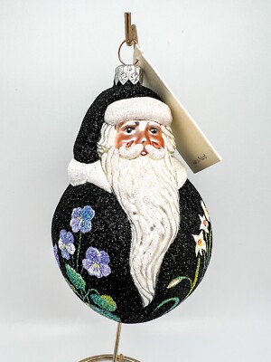 2000 Patricia Breen ''Poeticus Night Flowers'' Neiman Marcus Glass Ornament #2035