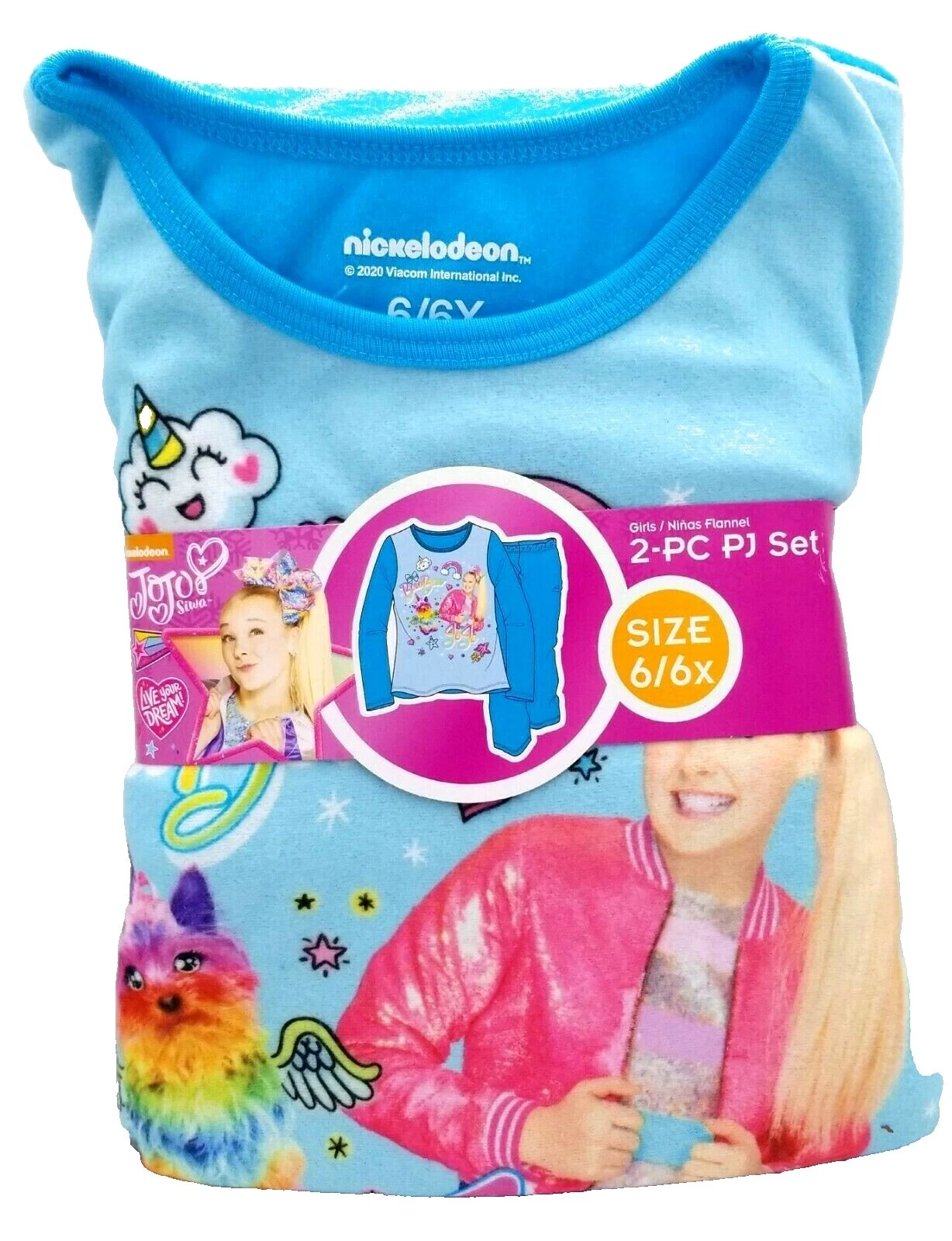 Manga Comprida Nickelodeon Jo-Jo for Girls