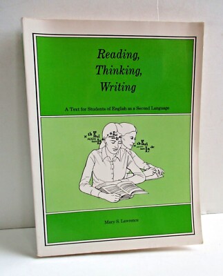 Reading Thinking Writing Workbook Paperback Mary S. Lawrence NEW OLD STOCK c1975