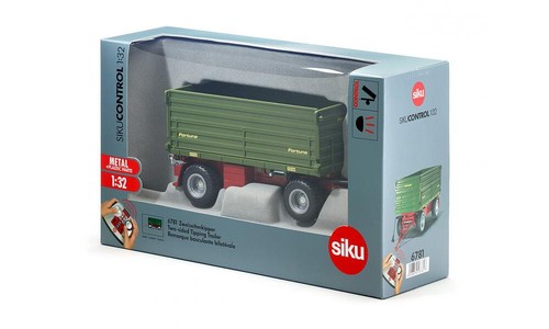 SIKU - Remorque 4 roues à basculement latéral FORTUNA pour tracteur radio com... - Picture 2 of 2