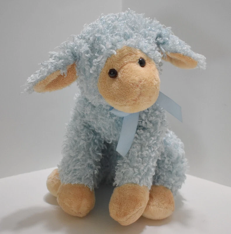 Blue stuffed lamb outlet