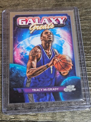 2024 Topps Cosmic Chrome Tracy McGrady Galaxy Greats Orlando Magic 