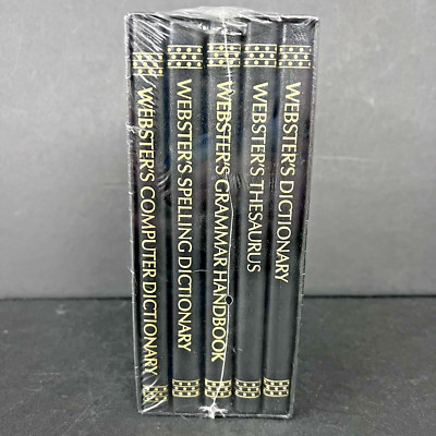 Websters National Seminars Resource Library Thesaurus Grammar Spelling Plus More