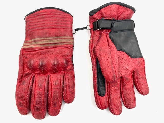 Красные мотоциклетные перчатки TORC Downey XXL - TG58DOW26 - Изображение 4 из 4