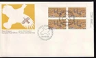 Canada FDC 1980 sc#854 Greater Prairie Chicken Endangered Wildlife URpb
