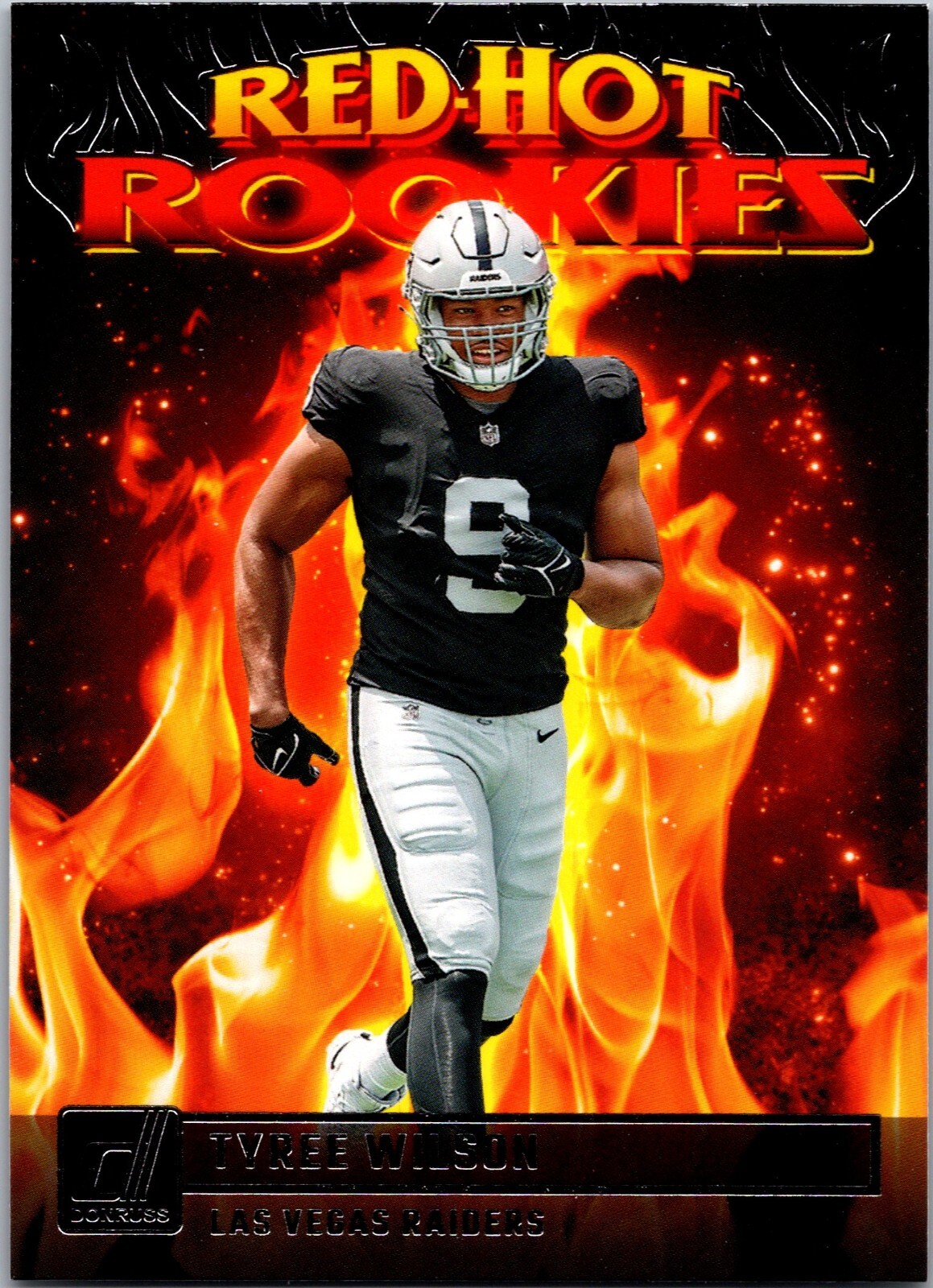 2023 Donruss Football #RHR-2 RED HOT ROOKIE TYREE WILSON RAIDERS