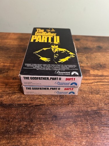 The Godfather Part II 2 (VHS 1979) 1st Print Gatefold No UPC - Picture 15 of 15