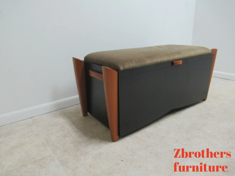 定制设计师 Post modern Teak Trunk 毛毯胸凳茶几 — 第 2/4 张图片