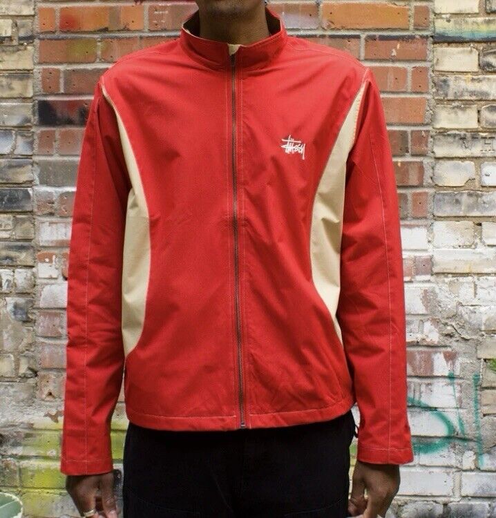 Stussy Panel Track Jacket Men Sz XL | eBay Stussy Panel Track Jacket Men Sz XL | eBay