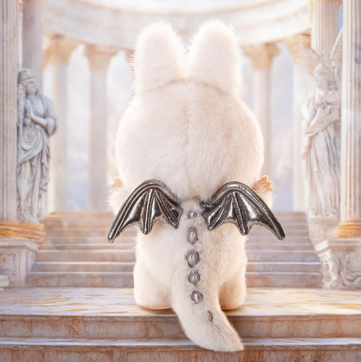 その他 popmart zimomo labubu Angle in clouds Zimomo Angel in Clouds Vinyl Doll 58cm | Collectible