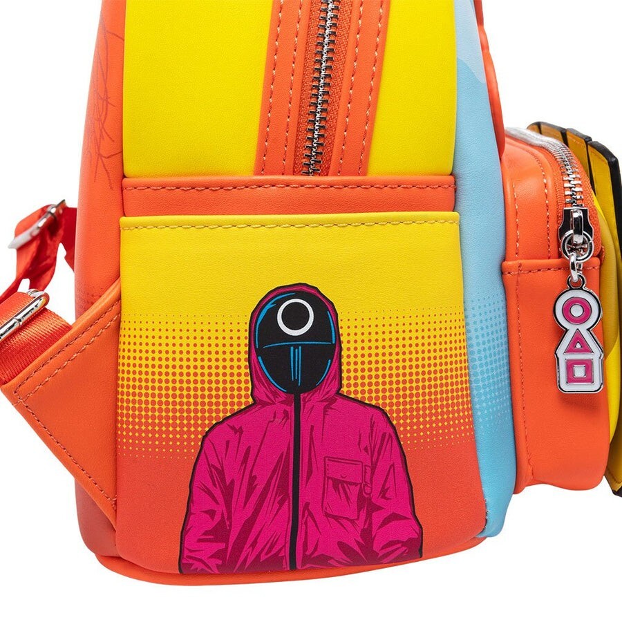 Loungefly Squid Games Light Up Singing Young Hee Cosplay Mini Backpack Amazon.com | Loungefly Netflix Squid Game Light Up Singing  main image 4