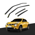 Wind Deflectors For Nissan Juke 2010-2019 5 Door SUV Wind Deflectors 4pc Tinted
