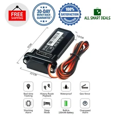 Localizador GPS Para Carro Moto Antirobo Resistente Al Agua Tarjeta SIM 4G