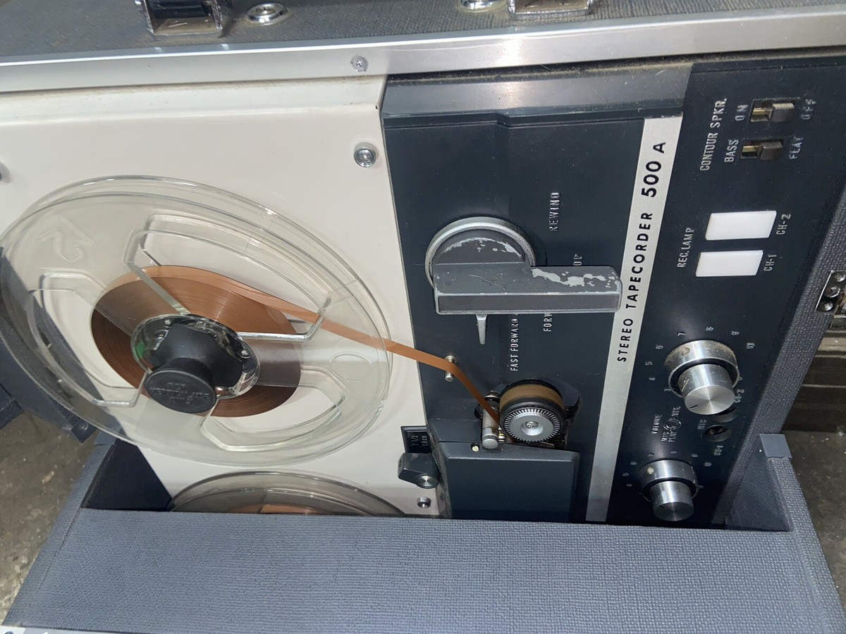 Sony TC-500A 500A Model Vintage Tube Reel To Reel Stereo