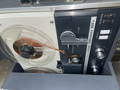 (真空管) SONY STEREO TAPE CORDER 500A Sony TC-500A 500A Model Vintage Tube Reel To Reel Stereo