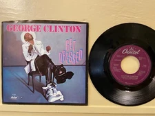 GEORGE CLINTON - Free Alterations/Get Dressed - 1982 45rpm Picture Sleeve N/M
