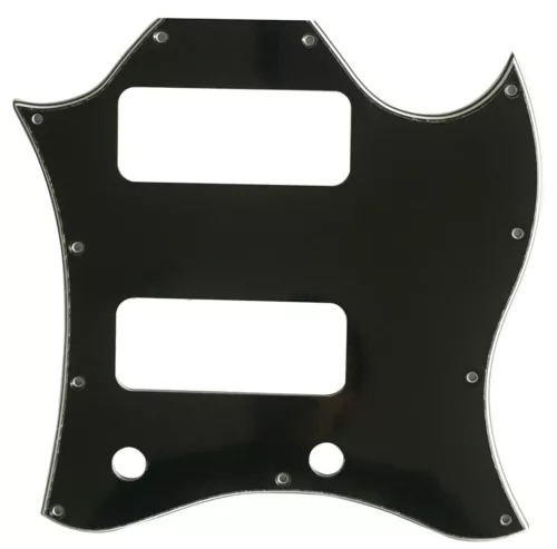 Custom For Gibson SG P90 Route Without Pickup Mounting Holes Pickguard,Black