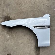 JAGUAR XF X260 2016 R-SPORT WING FENDER PANEL FRONT LEFT GLACIER WHITE NAK Bent