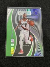 2019-20 Panini Illusions Damian Lillard Astounding Acetate Emerald Green # 12