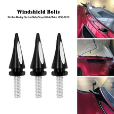 Spiked Windscreen Windshield Trim Bolts For Harley Touring Electra Glide 96-13