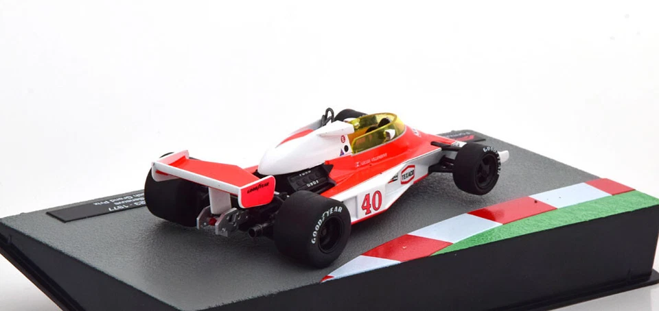 MCLAREN M23 #40 F1 GP INGHILTERRA 1977 VILLENEUVE ALTAYA F1-71 1:43 MC LAREN - Immagine 3 di 3