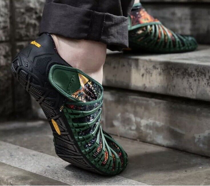 Vibram Furoshiki Shoes Mens 44 Green Wrap Wrapping Barefoot Vibram Furoshiki Shoes Mens 44 Green Wrap Wrapping Barefoot