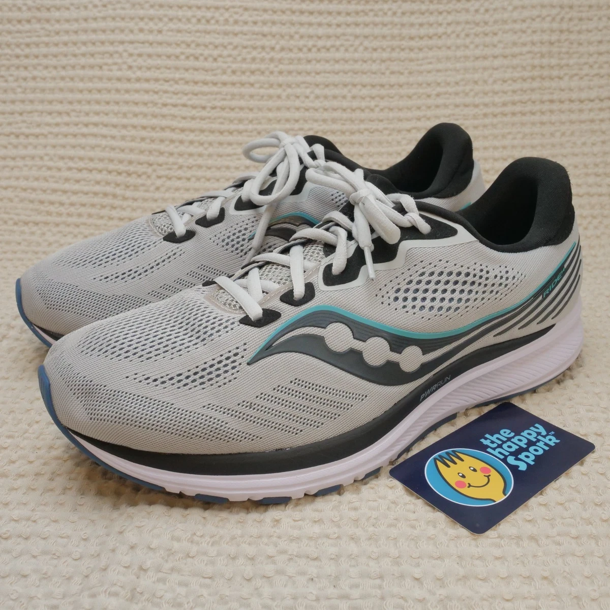 Saucony Ride 14 Wide 2E Gray for sale | eBay display picture 3