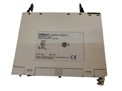 Omron SYSMAC C200H-OD21A   Transistor-Ausgangsmodul (16 Pkt, 24VDC)