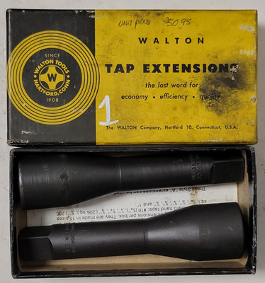 Set of 2 Walton 1'' Tap Extensions 5'' OAL