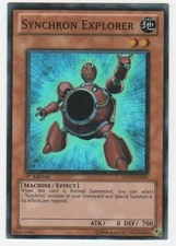 Synchron Explorer - 5DS3-EN005 - Super Rare - 1st Edition - Damaged