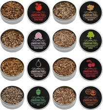 Smoking Wood Chips Cocktail Smoker, 8 Flavors Natural Including... 