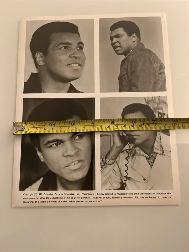Muhammad Ali Presse Foto Fotos Press Pictures  „The Greatest„ Cassius Clay 1977 - Bild 2 von 3
