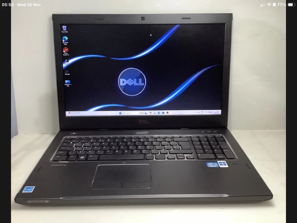 17.3Dell Vostro 3750,INTEL i5 @ 2.40GHz,8GB RAM,128GB SSD,WIN 11 PRO  23H2.(236) - Image 4 of 4