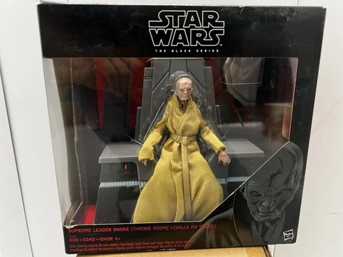 STAR WARS The Black Series SUPREME LEADER SNOKE THRONE ROOM