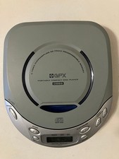 Vintage GPX Silver C3870 Portable CD Compact Disc Player Untested