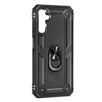 Hybrid HandyhüLle Mit Ring Halterung FüR A14 4G / 5G – Schwarz