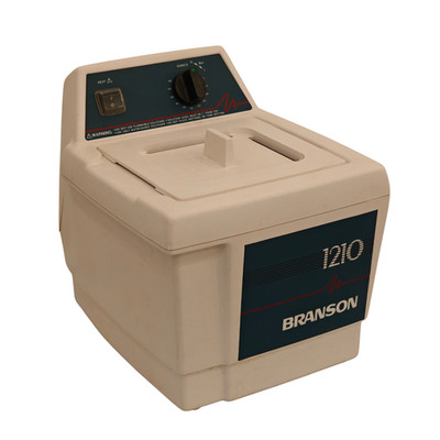 Branson 1210R-MTH 1.9 L Ultrasonic Cleaner Heated Water Bath Bransonic - TESTED