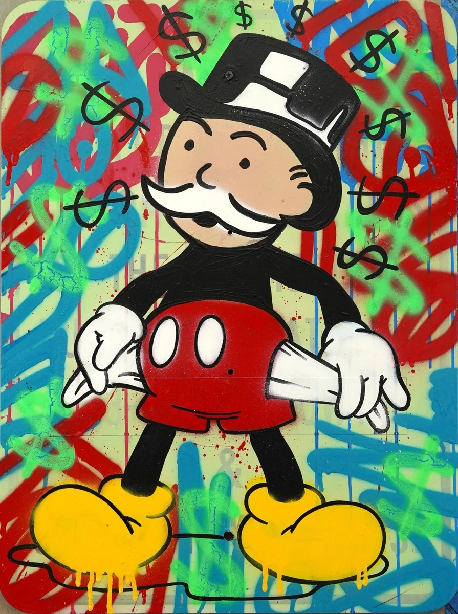 Alec Monopoly Graffiti Art Single Piece Art Paintings for sale | eBay