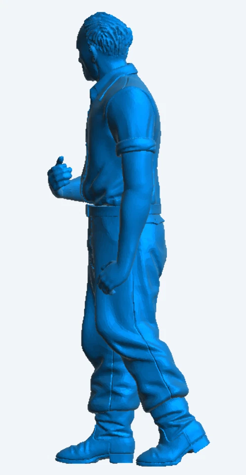 Period workman | Scale Model Male Figure m44 - Image 3 of 4