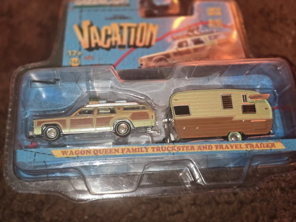 Greenlight 1:64 National Lampoon's Vacation Wagon Queen Truckster - ПОВРЕЖДЕН  - Изображение 2 из 4