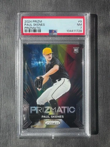 2024 Prizm Paul Skenes Prizmatic #9 PSA 7