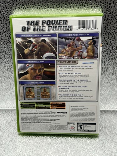 Fight Night: Round 2 (Microsoft Xbox, 2005) Sealed Brand New - Picture 2 of 6