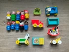 Lot Of 18 Vintage 1970’s Fisher Price Little People Furniture Nursery and People