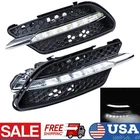 For Benz W204 C300 AMG Sport 2008-11 Pair LED Fog Lamp DRL Daytime Running Light